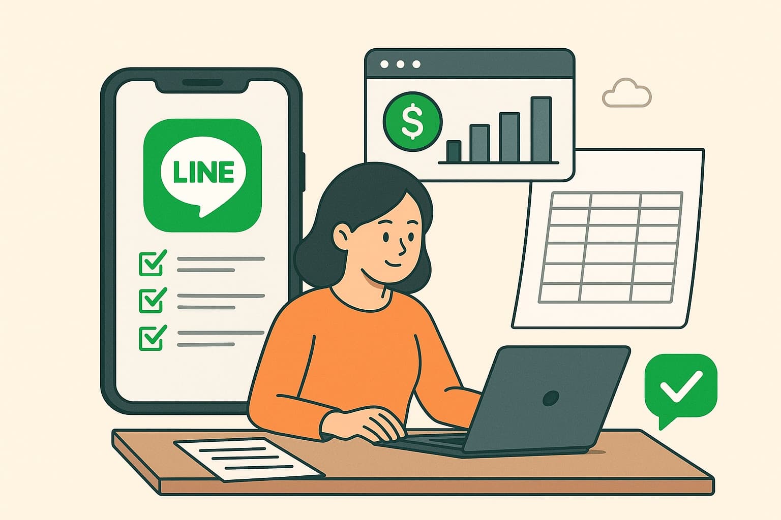 LINE下單系統